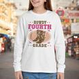 Back To School Howdy Fourth Grade Girls Youth Long Sleeve Tee