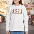 Baseball Goose Baseball Silly Goose Game Day Sports Youth Long Sleeve Tee