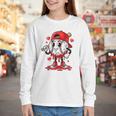 Baseball Ice Cream Valentine Dripping Game Day Men Boys Kids Youth Long Sleeve Tee Baseball Ice Cream Valentine Dripping Game Day Men Boys Kids Youth Long Sleeve Tee