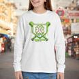 Baseball Icecream St Patrick's Day Lucky Charm Shamrock Drip Youth Long Sleeve Tee Baseball Icecream St Patrick's Day Lucky Charm Shamrock Drip Youth Long Sleeve Tee