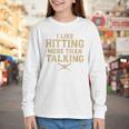 Baseball Tee For Men Women Tshirt Player Youth Long Sleeve Tee