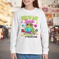 Bruh We Back Third Grade Cute Frog Back To School Youth Long Sleeve Tee