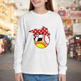 Busy Raising Ballers Baseball Softball Soccer Mom Premium Tri-Blend Youth Long Sleeve Tee