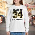Class Of 2034 4th Grader Elementary School Back To School Youth Long Sleeve Tee Class Of 2034 4th Grader Elementary School Back To School Youth Long Sleeve Tee