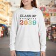 Class Of 2039 Grow With Me Back To School Graduation Youth Long Sleeve Tee