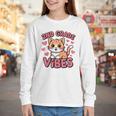 Cute Cat 2nd Grade Vibes Back To School Second Grade Girls Youth Long Sleeve Tee Cute Cat 2nd Grade Vibes Back To School Second Grade Girls Youth Long Sleeve Tee