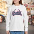 Dad Daddy Of The Rookie Baseball Youth Long Sleeve Tee