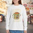 My Favorite Subject Is Lunch Hamburger Back To School Premium Tri-Blend Youth Long Sleeve Tee