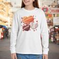 Football Basketball Baseball Heart Valentine Boys Men Kid Youth Long Sleeve Tee