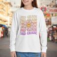 Groovy 3rd Grade Back To School Retro Groovy Third Grade Youth Long Sleeve Tee