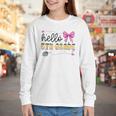 Hello 5th Grade Girls Coquette Fifth Grade Back To School Youth Long Sleeve Tee Hello 5th Grade Girls Coquette Fifth Grade Back To School Youth Long Sleeve Tee