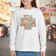 It's A Good Day To Learn Something New Retro Back To School Premium Tri-Blend Youth Long Sleeve Tee