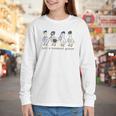 Just a Baseball GooseLife Is Better With Geese On Your Team Youth Long Sleeve Tee