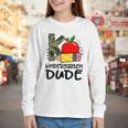 Kindergarten Dude Student Kindergarten Squad Back To School Youth Long Sleeve Tee