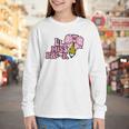 LiL Miss Pre-K Back To School Girls Coquette Bow First Day Youth Long Sleeve Tee