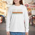 Lunch Manager Week Retro Vintage Back To School Day Premium Tri-Blend Youth Long Sleeve Tee