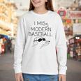 I Miss Modern Baseball Vintage Baseball Meme Tee Youth Long Sleeve Tee I Miss Modern Baseball Vintage Baseball Meme Tee Youth Long Sleeve Tee