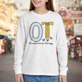 Pediatric Occupational Therapy Paper Pencil Back To School Youth Long Sleeve Tee