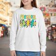 Preschool Skateboard Back To School Boy Girl Kid Youth Long Sleeve Tee Preschool Skateboard Back To School Boy Girl Kid Youth Long Sleeve Tee