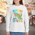 Roaring Into 3rd Grade Back To School Dinosaurus T-Rex Premium Tri-Blend Youth Long Sleeve Tee Roaring Into 3rd Grade Back To School Dinosaurus T-Rex Premium Tri-Blend Youth Long Sleeve Tee