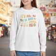 School Psych Psychologist Back To School Groovy Vintage Youth Long Sleeve Tee School Psych Psychologist Back To School Groovy Vintage Youth Long Sleeve Tee
