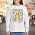 Second Grade Crew Smile Face Back To School 2nd Grade Team Youth Long Sleeve Tee Second Grade Crew Smile Face Back To School 2nd Grade Team Youth Long Sleeve Tee