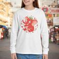 Strawberry Elephant Italian Brainrot Meme Back To School Premium Tri-Blend Youth Long Sleeve Tee Strawberry Elephant Italian Brainrot Meme Back To School Premium Tri-Blend Youth Long Sleeve Tee