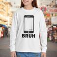 Texted First Bruh Seen Message Valentine's Day Humor Raglan Baseball Tee Youth Long Sleeve Tee Texted First Bruh Seen Message Valentine's Day Humor Raglan Baseball Tee Youth Long Sleeve Tee