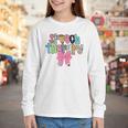 Women Speech Therapy Coquette Bow Pencil Back To School SLP Youth Long Sleeve Tee Women Speech Therapy Coquette Bow Pencil Back To School SLP Youth Long Sleeve Tee