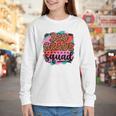Women's Third 3rd Grade Squad Back To School Animal Print Girl Tee Youth Long Sleeve Tee