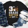 3rd Grade Batter Up Baseball First Day Back To School Youth Long Sleeve Tee 3rd Grade Batter Up Baseball First Day Back To School Youth Long Sleeve Tee