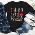 3rd Grade Squad Tshirt Third Grade Back To School Youth Long Sleeve Tee