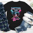 Back To School 5th Grade Batter Up Baseball First Day Boys Youth Long Sleeve Tee