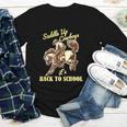 Back To School Cowboy Rodeo Country Western Saddle Up Boys Youth Long Sleeve Tee