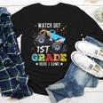 Back To School First Grade Here I Come For Boy Kids Truck Youth Long Sleeve Tee Back To School First Grade Here I Come For Boy Kids Truck Youth Long Sleeve Tee