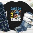 Back To School Game On Third Grade Baseball First Day Boys Youth Long Sleeve Tee Back To School Game On Third Grade Baseball First Day Boys Youth Long Sleeve Tee