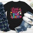 Back To School Little Miss 2nd Grader Rainbow Girl Youth Long Sleeve Tee