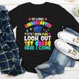Back To School Look Out 1st Grade Here I Come For Kids Youth Long Sleeve Tee Back To School Look Out 1st Grade Here I Come For Kids Youth Long Sleeve Tee