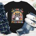Back To School Raccoon Too Cool For Pre- K Preschool Youth Long Sleeve Tee Back To School Raccoon Too Cool For Pre- K Preschool Youth Long Sleeve Tee