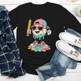 Baseball Drip Ice Cream First Day Back To School Cute Girls Youth Long Sleeve Tee