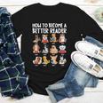 How To Become a Better Reader Dog Back To School Youth Long Sleeve Tee How To Become a Better Reader Dog Back To School Youth Long Sleeve Tee
