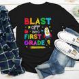 Blast Off Into First Grade Squad First Day Back To School Youth Long Sleeve Tee Blast Off Into First Grade Squad First Day Back To School Youth Long Sleeve Tee