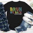 Bruh We Back Assistant Principal Back To School Groovy Youth Long Sleeve Tee Bruh We Back Assistant Principal Back To School Groovy Youth Long Sleeve Tee