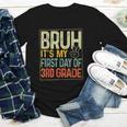 Bruh Its My First Day Of 3rd Grade Back To School Boys Kids Youth Long Sleeve Tee Bruh Its My First Day Of 3rd Grade Back To School Boys Kids Youth Long Sleeve Tee