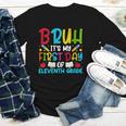 Bruh It's My First Day Of Junior Back To School Youth Long Sleeve Tee
