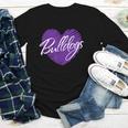 Bulldogs Heart Back To School Spirit P Youth Long Sleeve Tee Bulldogs Heart Back To School Spirit P Youth Long Sleeve Tee