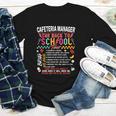 Cafeteria Manager School Cafeteria Crew Back To School Youth Long Sleeve Tee Cafeteria Manager School Cafeteria Crew Back To School Youth Long Sleeve Tee