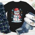 Christmas Baseball Snowman Xmas Pajamas Women Men Boys Youth Long Sleeve Tee Christmas Baseball Snowman Xmas Pajamas Women Men Boys Youth Long Sleeve Tee