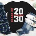 Class Of 2030 Freshman 2030 Back To School Youth Long Sleeve Tee Class Of 2030 Freshman 2030 Back To School Youth Long Sleeve Tee