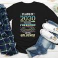 Class 2030 Gaming Freshman Level Unlocked Back To School Youth Long Sleeve Tee